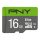 PNY 16GB microSDXC Elite Class 10 UHS-I + adapterrel