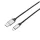 Avax CB301G STEELY USB-A - Type-C 60W 1,5m Cable Black/Grey