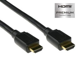   ACT HDMI High Speed premium certified v2.0 HDMI-A male - HDMI-A male cable 3m Black