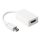 ACT Conversion mini DisplayPort male to HDMI A female cable 0,15m White