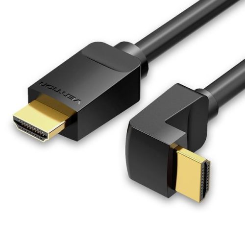 Vention Vention HDMI A male - HDMI A male 90 degrees cable 2m Black