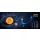 Gembird MP-SOLARSYSTEM-XL-01 Mouse Pad Black