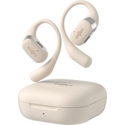   Shokz OpenFit Bluetooth True Wireless Open-Ear Sport Headset Beige