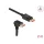 DeLock DisplayPort cable male straight to male 90° downwards angled 8K 60 Hz 2m Black