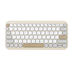   Asus Marshmallow Keyboard KW100 Wireless Keyboard Oat Milk HU