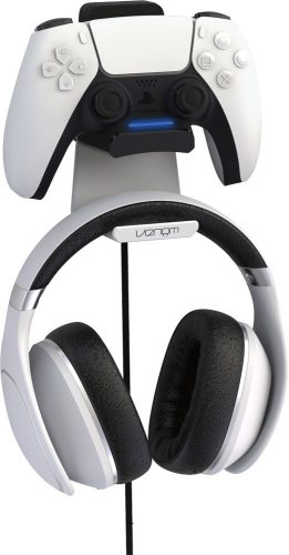 Venom Charging Dock With Headset hook White