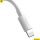 Baseus Simple Wisdom Lightning Cable 1,5m (2db/cs) White