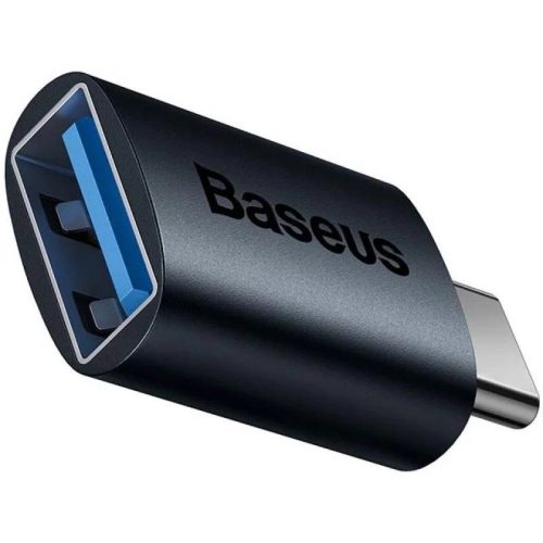 Baseus Ingenuity USB-C USB-A OTG Adapter Blue