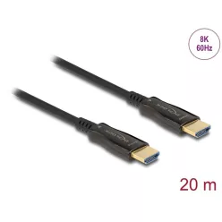 DeLock Active Optical Cable HDMI 8K 60 Hz 20m Black
