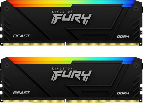 Kingston 16GB DDR4 3600MHz Fury Beast RGB Black