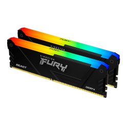 Kingston 32GB DDR4 3200MHz Kit(2x16GB) Fury Beast RGB Black