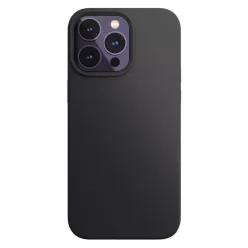   Next One Silicone Case for iPhone 15 Pro Max MagSafe compatible - Black