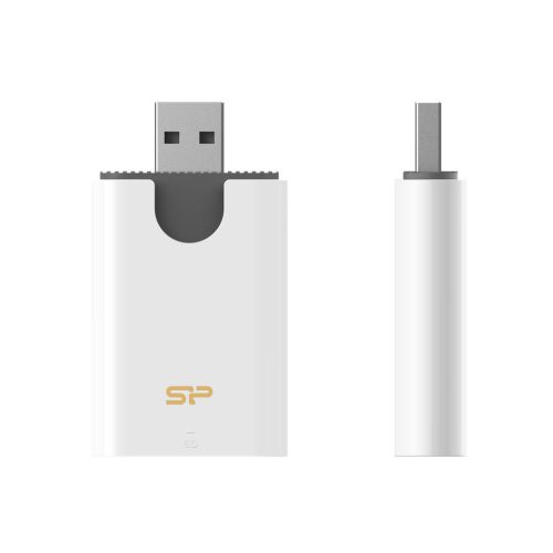 Silicon Power Combo Card reader USB 3.2 White