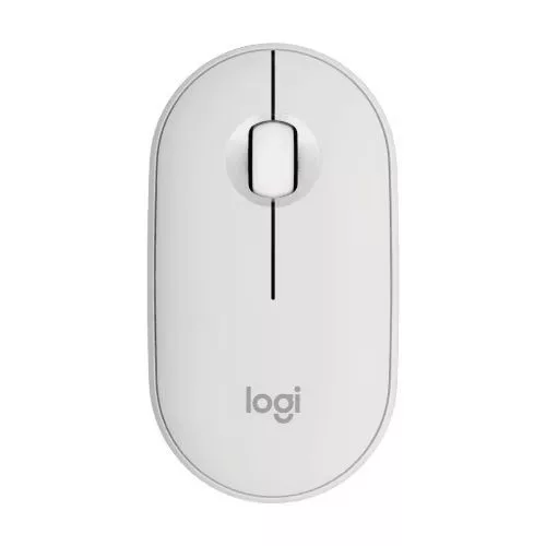 Logitech Pebble Mouse 2 M350S Tonal White