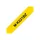 Brother M-K631BZ P-touch 12mm Black on Yellow