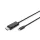 Digitus USB Type-C to DisplayPort male/male cable 2m Black