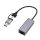 Gembird A-USB3AC-LAN-01 USB 3.1 + type-C Gigabit network adapter Space Grey