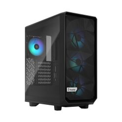   Fractal Design Meshify 2 Compact RGB Tempered Glass Light Tint Black