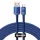 Baseus Crystal Shine USB USB-C Cable 100W 2m Blue