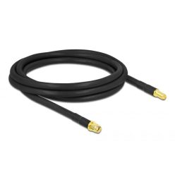   DeLock Antenna Cable RP-SMA plug to RP-SMA jack LMR/CFD300 2m low loss