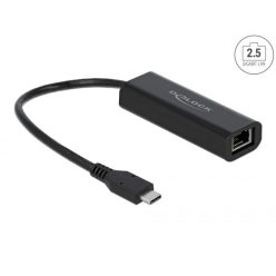 DeLock Adapter USB Type-C male to 2.5 Gigabit LAN