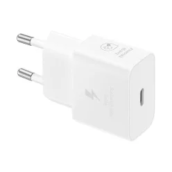 Samsung 25W PD Power Adapter with USB-C cable White