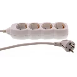 Well Hálózati elosztó 4DIN 3m White