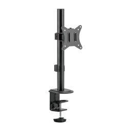   Gembird MA-D1-02 Desk mounted single monitor arm 17”-32” Black