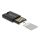 DeLock USB 2.0 Card Reader for Micro SD memory cards Black