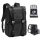 K&F Concept Multifunctional Camera Backpack 20L 15,6" Waterproof with Tripod Straps Black/Grey