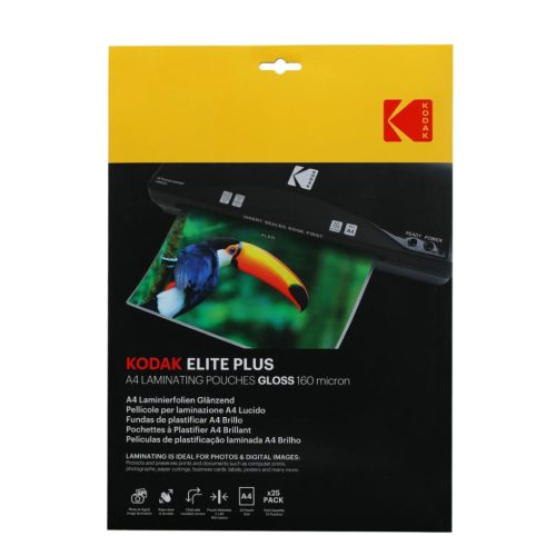 Kodak Lamináló fólia (fényes) A4 160 micron 25db/cs