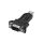 Logilink USB-A to RS232 male/male adapter Black