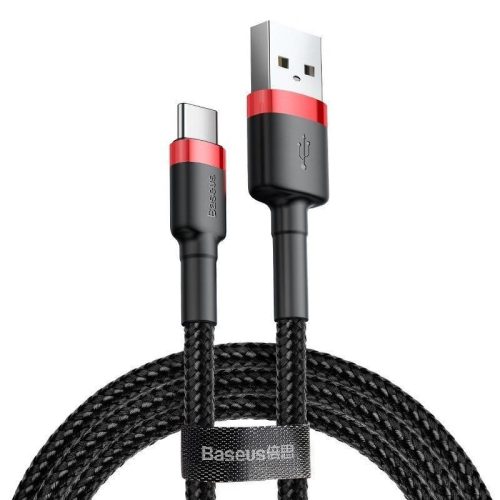 Baseus Cafule USB-A USB-C Cable 2m Black/Red