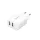 Intenso W24AA 2x USB-A Power Adapter White
