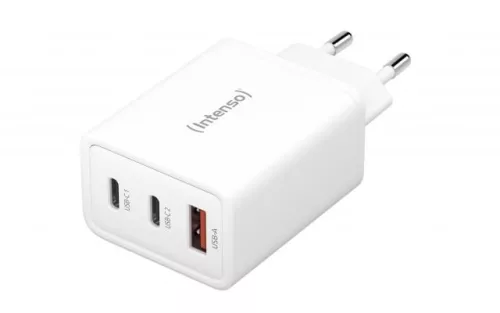 Intenso W65ACC GaN Power Adapter White
