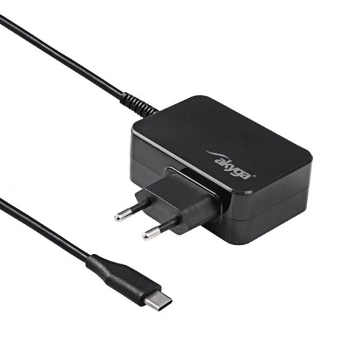 Akyga AK-ND-81 5-20V / 3-3.25A 65W USB-C Power Delivery 3.0 GaN cable 1,8m Black