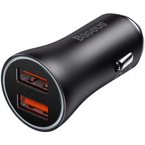 Baseus Golden Contactor Max Car Charger Black