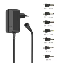 Hama Universal network adapter 300mA / 3,6W Black