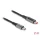 DeLock USB-C to USB-C male/male cable 2m Black