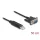 DeLock USB 2.0 to serial RS-232 adapter D-Sub 9 male with compact connector housing 50 cm FTDI Black