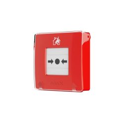   AJAX Manual Call Point vezeték nélküli kézi jelzésadó Ajax rendszerekhez; piros