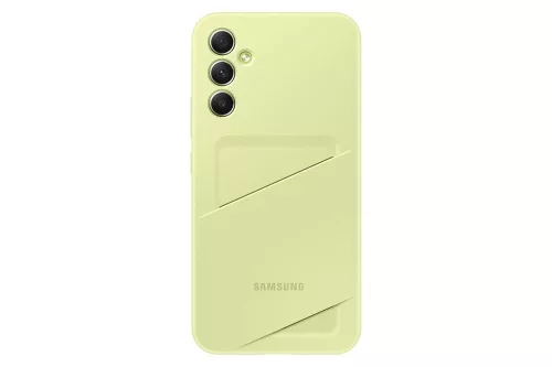 Samsung Galaxy A34 Card Slot Case Lime