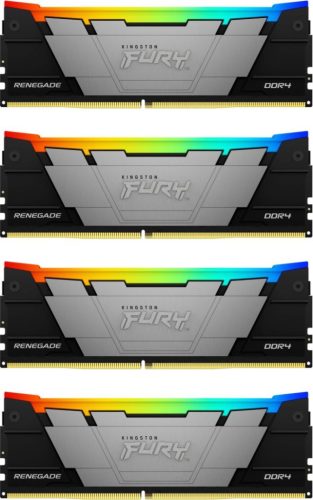 Kingston 128GB DDR4 3200MHz Kit(4x32GB) Fury Renegade RGB Black