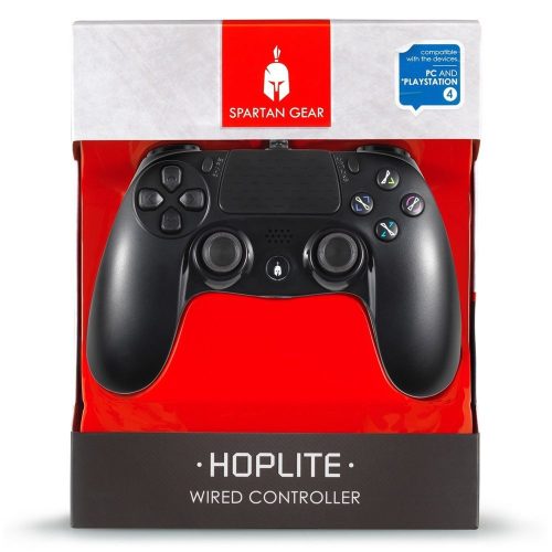 Spartan Gear Hoplite Wired Gamepad Black