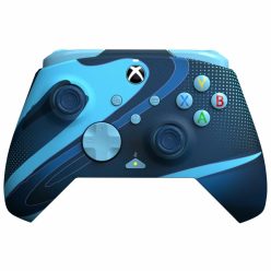   PDP Rematch Glow Adevanced USB Gamepad Blue Tide Glow in the Dark