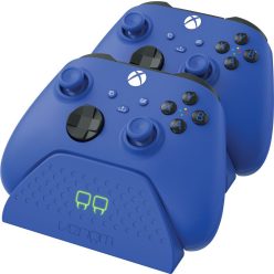   Venom VS2888 Twin Docking Station for Xbox + 2db Battery Blue