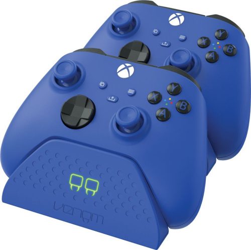 Venom VS2888 Twin Docking Station for Xbox + 2db Battery Blue