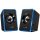 Genius SP-U125 Speaker Black/Blue