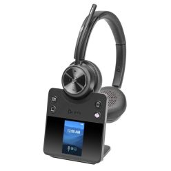   Poly Plantronics Savi 7420-M Office USB-A/USB-C DECT Wireless Headset Black