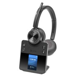   Poly Plantronics Savi 7420 Office USB-A/USB-C DECT Wireless Headset Black